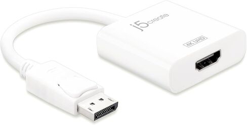 محول ديسبلاي بورت إلى 4K HDMI نشط 4K - ذكر عرض أنثى HDMI | 4K Ultra HD | HDMI 1. 4a حتى 3 جيجابت في الثانية | متوافق مع ديسبلاي بورت 1. 2 و1. 1a in Saudi Arabia