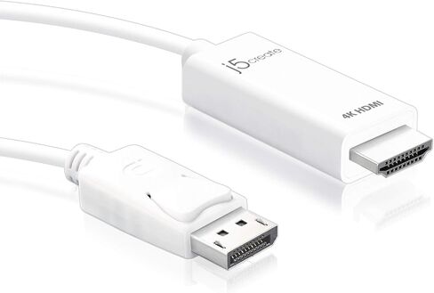 محول ديسبلاي بورت إلى 4K HDMI نشط 4K - ذكر عرض أنثى HDMI | 4K Ultra HD | HDMI 1. 4a حتى 3 جيجابت في الثانية | متوافق مع ديسبلاي بورت 1. 2 و1. 1a in Saudi Arabia