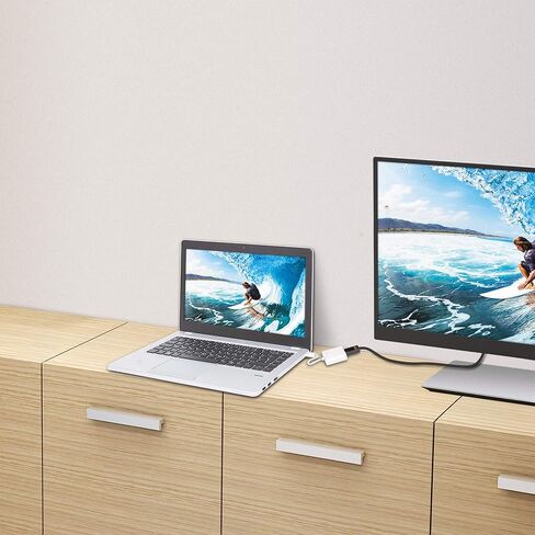 محول ديسبلاي بورت إلى 4K HDMI نشط 4K - ذكر عرض أنثى HDMI | 4K Ultra HD | HDMI 1. 4a حتى 3 جيجابت في الثانية | متوافق مع ديسبلاي بورت 1. 2 و1. 1a in Saudi Arabia