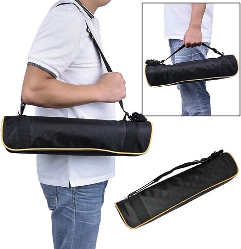 حامل ثلاثي القوائم وحامل احادي لكاميرا دي اس ال ار، حامل ثلاثي القوائم بذراع افقي احترافي 62 انش مع راس كروي معدني قابل للدوران 360 درجة، 4 اقسام شديدة التحمل من خليط الالومنيوم للسفر والعمل. in Kuwait