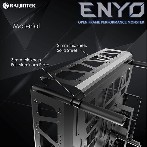 جراب من الزجاج المقوى من Raijintek Enyo هيكل مفتوح in Kuwait