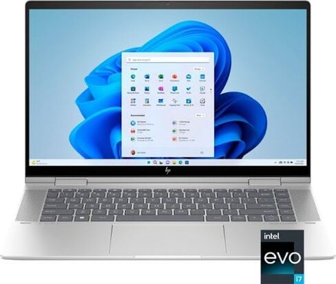 HP - Envy 2-in-1 15.6" Full HD Touch-Screen Laptop - Intel Core i7-16GB Memory - 512GB SSD - Natural Silver (Renewed) in Saudi Arabia