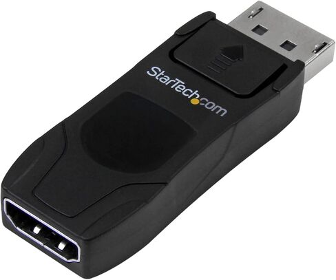 ستارتيك. محول منفذ عرض الى HDMI من كوم - محول فيديو صغير 4K 30Hz DP 1.2 الى HDMI 1.4 - DP++ الى HDMI شاشة/تلفزيون - محول كيبل DP سلبي الى HDMI - موصل DP مغلق (DP2HD4KADAP) in Kuwait