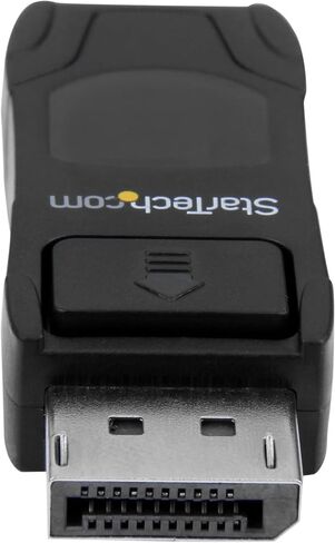 ستارتيك. محول منفذ عرض الى HDMI من كوم - محول فيديو صغير 4K 30Hz DP 1.2 الى HDMI 1.4 - DP++ الى HDMI شاشة/تلفزيون - محول كيبل DP سلبي الى HDMI - موصل DP مغلق (DP2HD4KADAP) in Kuwait