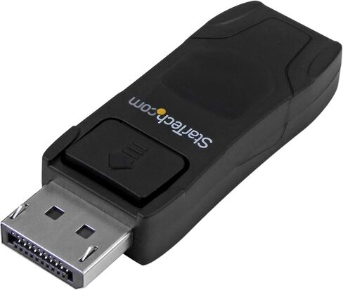 ستارتيك. محول منفذ عرض الى HDMI من كوم - محول فيديو صغير 4K 30Hz DP 1.2 الى HDMI 1.4 - DP++ الى HDMI شاشة/تلفزيون - محول كيبل DP سلبي الى HDMI - موصل DP مغلق (DP2HD4KADAP) in Kuwait