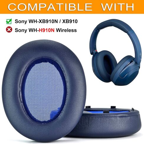 Defean Blue Earpads for Sony WH-XB910 XB910N(NO fit WH-H910N) in Kuwait
