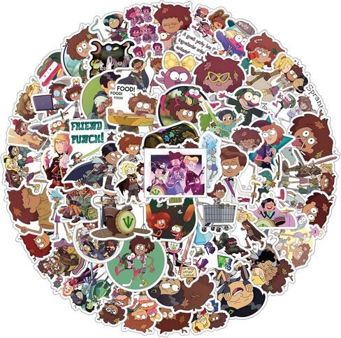 مجموعة 64 قطعة من ملصقات الرسوم المتحركة البرمائية، ملصقات مقاومة للماء من الفينيل لبرنامج تلفزيوني أمريكي كرتوني لزجاجة المياه، والكمبيوتر المحمول، والهاتف، ولوح التزلج، ودفتر القصاصات، وهدايا غوتير للأطفال والمراهقين والبالغين لمستلزمات الحفلات... in Kuwait