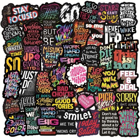 Dance Stickers |50Pcs Dancing Waterproof Vinyl Decals in Kuwait