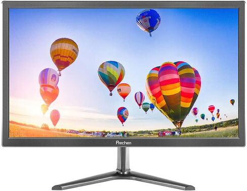شاشة كمبيوتر 19 بوصة (1440x900)، 60 هرتز، 5 مللي أمتاس، سطوع 250 cd/m²، مكبر صوت مدمج، واجهة HDMI & VGA وشاشة عرض للكمبيوتر المحمول/PS3/PS4/X-Box/PC، أسود in Kuwait