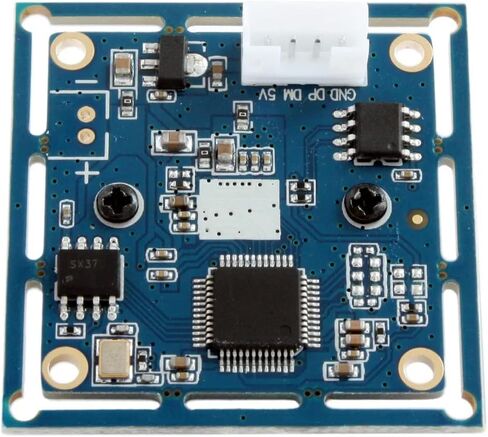 ELP 1mp HD Fisheye USB Camera Module with 170degree Wide Angle Lens for Computer 720P Mini USB2.0 UVC Video Embedded Webcam Board 1/4" OV9712 PC Camera for Laptop, Raspberry Pi, Jetson Nano in Saudi Arabia