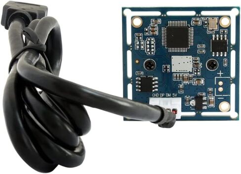 ELP 1mp HD Fisheye USB Camera Module with 170degree Wide Angle Lens for Computer 720P Mini USB2.0 UVC Video Embedded Webcam Board 1/4" OV9712 PC Camera for Laptop, Raspberry Pi, Jetson Nano in Saudi Arabia