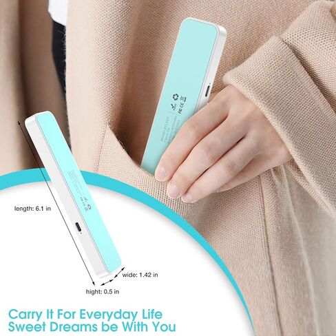 Bone Conduction Bluetooth Pillow Speaker for Sleeping, Portable Sleep Bar Pillow Speaker Perfect for Side Sleepers, Sleep Speaker with Stereo Bass-30/60-Min Timer, Volume Control, Privacy & Meditation in Kuwait