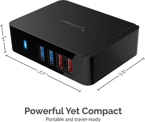 SABRENT 16 Port USB 3.0 Data HUB and Charger with Individual switches [90 Watts] (HB PU16) in Kuwait