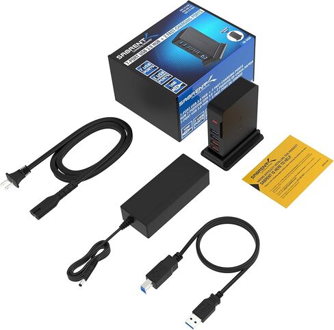 SABRENT 16 Port USB 3.0 Data HUB and Charger with Individual switches [90 Watts] (HB PU16) in Kuwait