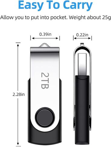 محرك أقراص فلاش USB عالي السرعة، محرك إبهام مقاوم للماء، عصا ذاكرة معدنية USB لتخزين البيانات مع تصميم سلسلة المفاتيح، محرك أقراص القفز للنسخ الاحتياطي للبيانات ونقلها للكمبيوتر الشخصي/الكمبيوتر المحمول in Kuwait