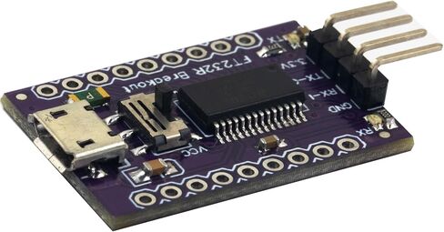 risingsaplings FT232RL Micro USB to TTL Serial Converter Adapter Module 3.3V FT232 Breakout Board in Saudi Arabia