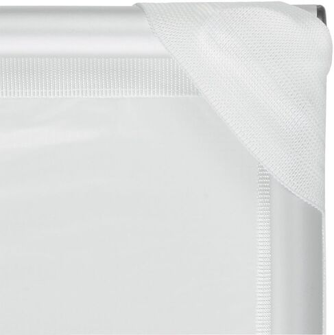 مجموعة صن سكريم بوم صن سكريم من فوتو ديوكس، 75 × 75 سم (29 × 29 بوصة) – إطار قابل للطي مع موزع وغطاء فضي/أبيض ومقبض بوم وحقيبة حمل in Saudi Arabia