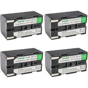 Kastar SB-L320 Battery 3-Pack Replacement for Samsung SB-L160, SB-L320 SBL320, SB-L480, SB-L110A Battery, Samsung VP-W75, VP-W75D, VP-W80, VP-W80U, VP-W87, VP-W87D, Medion MD9014, VP-SCD55 Camera in Saudi Arabia