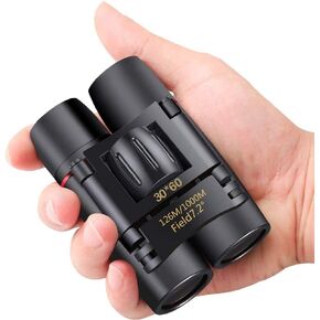 TEEMOON 30 x 60 Small Binoculars Compact for Adults Kids, Mini Binocular for Bird Watching Traveling Sightseeing, Lightweight Pocket Folding Binoculars for Concert Theater Opera in Saudi Arabia