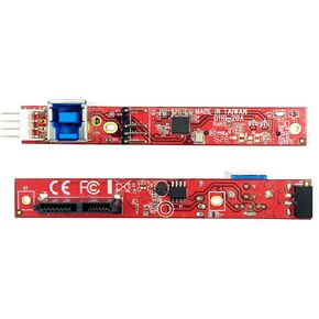 Ableconn IUSB3SAOD SATA محرك أقراص ضوئي رفيع (ODD) إلى جهاز محول رأسي صغير USB 3.0 Type-B (F) - تحويل محرك ضوئي رفيع SATA إلى محرك أقراص USB 3.0 ODD in Kuwait