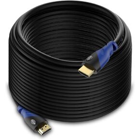 AURUM CABLES 4K HDMI Cable 40ft Long 2 Pack, 4K@60Hz High Speed HDMI Cord with Ethernet, Supports UHD Resolution, ARC, 3D, CL3 Certified - Compatible with HDTV, PC, Laptop, PS3, Xbox, Blu-ray