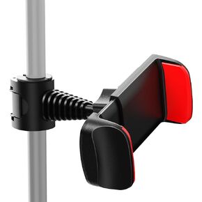 حامل هاتف LUOLED للضوء الحلقي، حامل هاتف قابل للدوران 360 درجة، مرفق ضوء حلقي، مرفق هاتف للحامل ثلاثي القوائم، متوافق مع الهواتف الذكية، للحوامل الثلاثية، والمكياج، ومؤتمرات الفيديو، عبوة واحدة in Kuwait