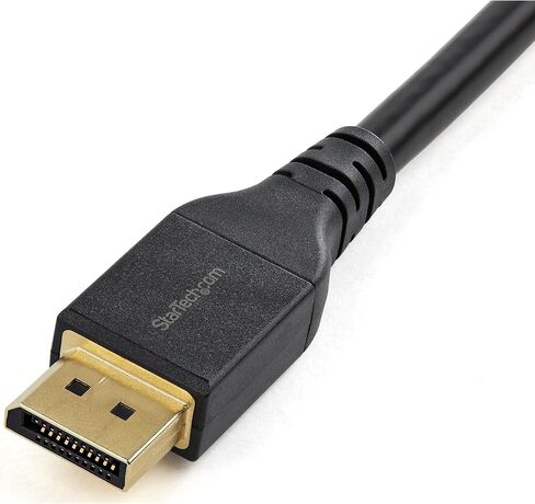 StarTech.com 2m VESA Certified DisplayPort 1.4 Cable - 8K 60Hz HBR3 HDR - 6ft Super UHD DisplayPort to DisplayPort Monitor Cord - Ultra HD 4K 120Hz DP 1.4 Slim Video Cable M/M DP Connector (DP14MM2M) in Saudi Arabia