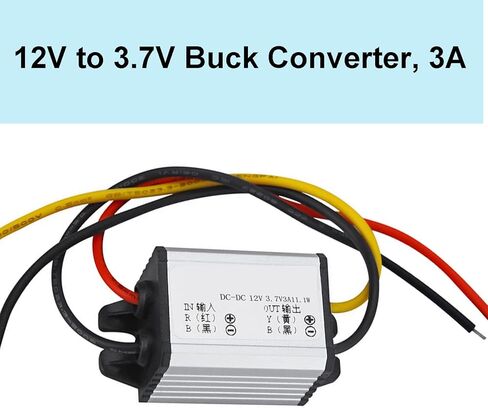 12v to 3v Converter DC Step Down Buck Voltage Regulator DC Transformer Power Supply 3A 9W Waterproof Car Converter Compatible with Led Light Car Truck Boat in Kuwait