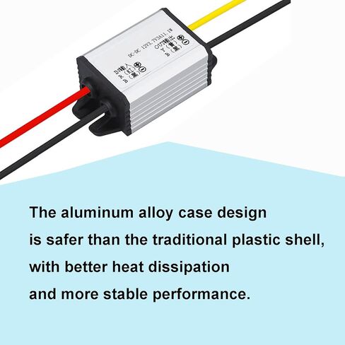 12v to 3v Converter DC Step Down Buck Voltage Regulator DC Transformer Power Supply 3A 9W Waterproof Car Converter Compatible with Led Light Car Truck Boat in Kuwait
