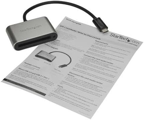 StarTech SD microSD Card Reader USB-C and USB-A 3.0 UHS-I (SDMSDRWU3AC) in Saudi Arabia