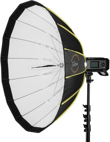 Glow EZ Lock Parabolic Softbox لـ Flashpoint XPLOR 300 و400 Mount Direct (33.4 بوصة - أبيض) - Godox AD-W85 in Saudi Arabia