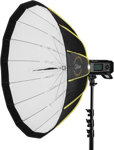 Glow EZ Lock Parabolic Softbox لـ Flashpoint XPLOR 300 و400 Mount Direct (33.4 بوصة - أبيض) - Godox AD-W85 in Saudi Arabia