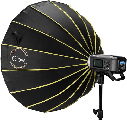 Glow EZ Lock Parabolic Softbox لـ Flashpoint XPLOR 300 و400 Mount Direct (33.4 بوصة - أبيض) - Godox AD-W85 in Saudi Arabia