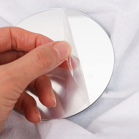4PCS Geometric Mirror Photo Props Set, Acrylic Mirror Reflection Board Photography Background Props for Goods, Crafts, Lipstick, Jewelry, Cosmetics, Makeup Tools, Food in Kuwait