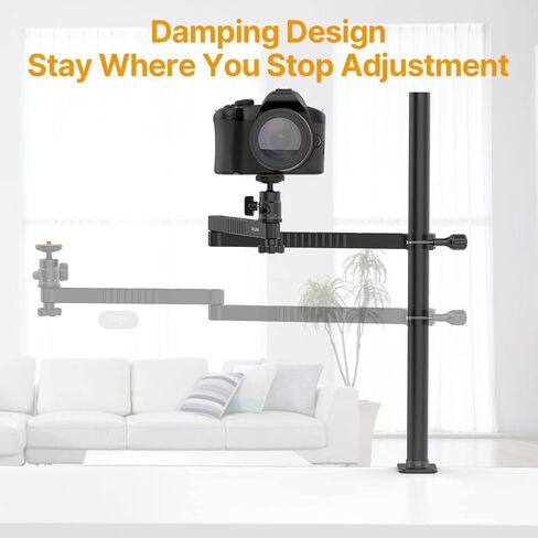 جوسمو ذراع شديد التحمل LS21C، ذراع قابل للطي بقسمين لكاميرا DSLR والكاميرات والاضواء والمزيد in Kuwait