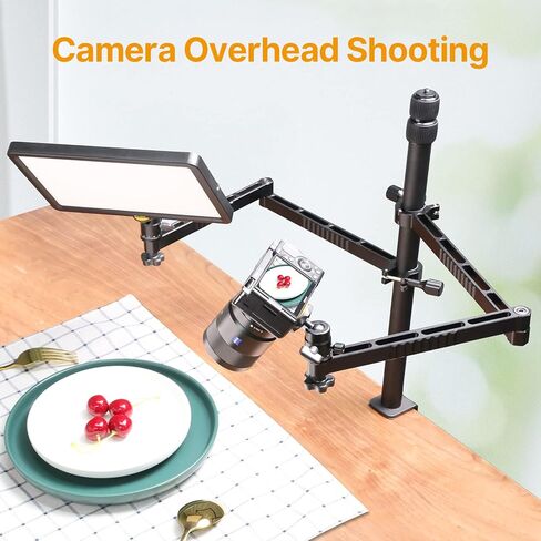 جوسمو ذراع شديد التحمل LS21C، ذراع قابل للطي بقسمين لكاميرا DSLR والكاميرات والاضواء والمزيد in Kuwait