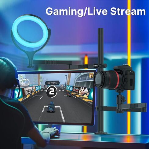 جوسمو ذراع شديد التحمل LS21C، ذراع قابل للطي بقسمين لكاميرا DSLR والكاميرات والاضواء والمزيد in Kuwait