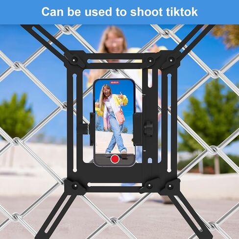 Fence Mount for GoPro, iPhone, Phones, Digital Action Camera, to a Chain Link Fence for Recording Baseball,Softball and Tennis Games in Kuwait