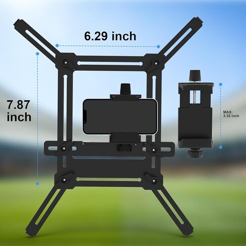 Fence Mount for GoPro, iPhone, Phones, Digital Action Camera, to a Chain Link Fence for Recording Baseball,Softball and Tennis Games in Kuwait