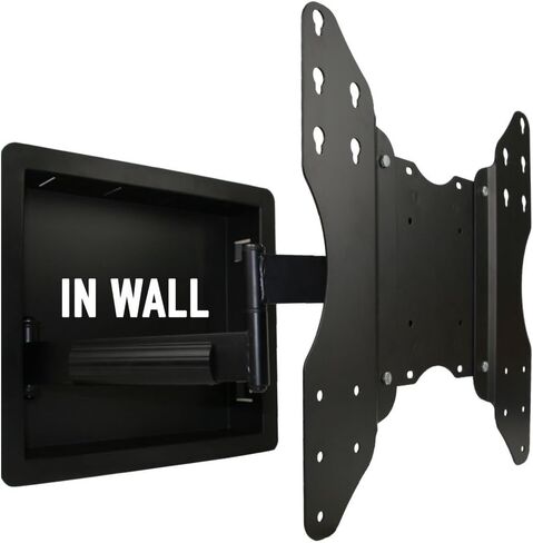 حامل تلفزيون يثبت على الحائط بحركة كاملة بدون خلوص لتلفزيونات LCD او LED او البلازما مقاس 32 الى 55 بوصة - يمتد 19 بوصة in Kuwait