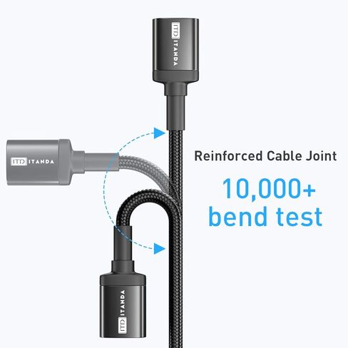 ITD ITANDA 10FT USB تمديد كابل USB 3.0 تمديد الحبل نوع A ذكر إلى Female5Gbps نقل البيانات للوحة المفاتيح، الماوس، بلاي ستيشن، Xbox، محرك فلاش، الطابعة، الكاميرا وأكثر من ذلك in Kuwait