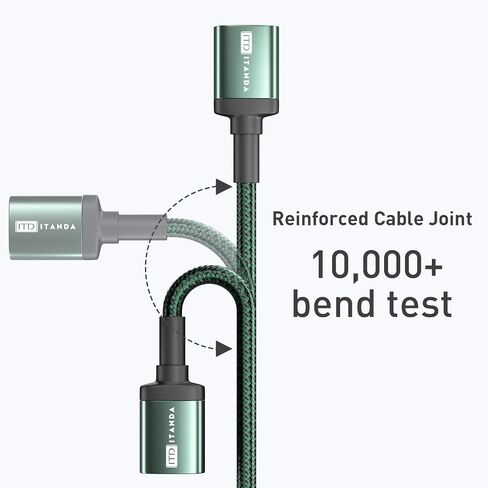 ITD ITANDA 10FT USB Extension Cable USB 3.0 Extension Cord Type A Male to Female5Gbps Data Transfer for Keyboard, Mouse, Playstation, Xbox, Flash Drive, Printer, Camera and More in Saudi Arabia