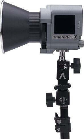 Aputure Amaran 60d S، Amaran 60D COB Daylight LED Video Light، 65W 5600k App Control 8 تأثيرات إضاءة مدمجة DC / AC Power Supply إصدار ترقية Amaran 60D in Saudi Arabia
