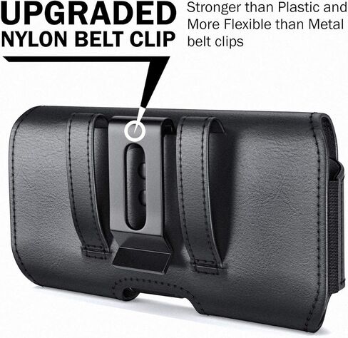 De-Bin Belt Holster Case Designed for Samsung Galaxy S10e/ S7/ S6/ S6 Edge Belt Case with Belt Clip and Belt Loop Carrying Pouch Phone Holder Fits Galaxy Phone Compatible with Otterbox Battery Case on in Kuwait