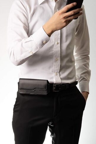 De-Bin Belt Holster Case Designed for Samsung Galaxy S10e/ S7/ S6/ S6 Edge Belt Case with Belt Clip and Belt Loop Carrying Pouch Phone Holder Fits Galaxy Phone Compatible with Otterbox Battery Case on in Kuwait