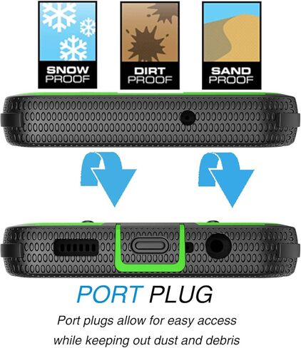 حافظة Galaxy A13 5G، مشبك حافظة لهاتف Galaxy A13 5G، Tekcoo [Tshell] ممتص للصدمات [شاشة مدمجة] [حزام قفل بمسند] غطاء حماية كامل للجسم لهاتف Samsung A13 5G أسود in Kuwait