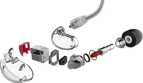 Shure SE846 PRO Gen 2 Wired Sound Isolating Earphones, Secure in-Ear Earbuds, High-End Professional Sound, Hi-Def Four Drivers, Upgraded Sound Filters, Durable Quality, Customizable Frequency - Jade in Kuwait