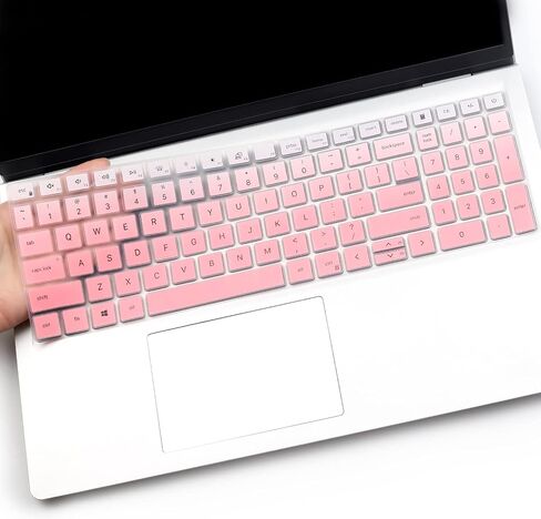 Keyboard Cover for Dell Inspiron 15 7510 5510 5515 5518 3510 3511 3515 3525 & Inspiron 16 7610, Dell Latitude 3520, Dell Vostro 15 5000 5510 15.6,2025 Dell 15 Laptop DC15250 DC15255-Colorful in Kuwait