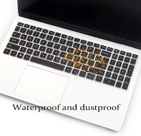 Keyboard Cover for Dell Inspiron 15 7510 5510 5515 5518 3510 3511 3515 3525 & Inspiron 16 7610, Dell Latitude 3520, Dell Vostro 15 5000 5510 15.6,2025 Dell 15 Laptop DC15250 DC15255-Colorful in Kuwait