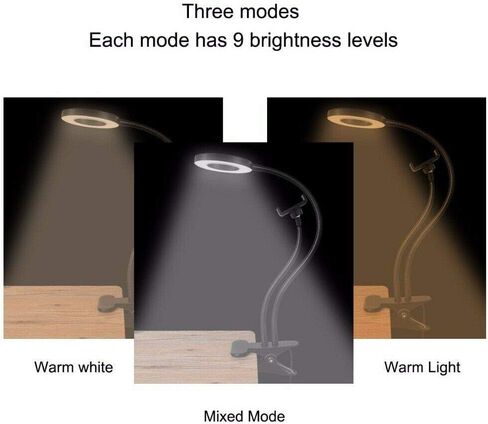 مصباح حلقة سيلفي العالمية مع حامل للهاتف المحمول المرن كسول مصباح LED LED لمطبخ مكتب مباشر in Saudi Arabia
